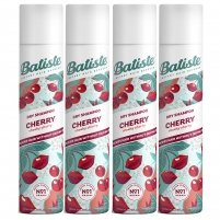Фото Batiste Dry Shampoo Cherry - Сухой шампунь для волос Cherry с ароматом вишни, 4х200 мл