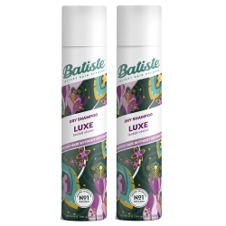 Фото Batiste Dry Shampoo Luxe - Сухой шампунь для волос Luxe с цветочным ароматом, 2х200 мл