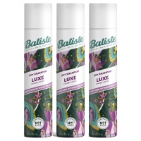Batiste Dry Shampoo Luxe - Сухой шампунь для волос Luxe с цветочным ароматом, 3х200 мл бриллиантовый шампунь люкс с платиной platinum