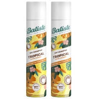 Batiste Dry Shampoo Tropical - Комплект Tropical Сухой шампунь, 2х200 мл