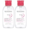 Фото Bioderma - Очищающая вода, помпа, 2х500 мл