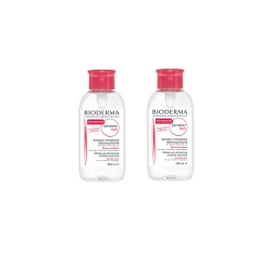 Bioderma Sensibio Micelle solution - Очищающая вода, помпа, 2х500 мл фото Фото Bioderma Sensibio Micelle solution - Очищающая вода, помпа, 2х500 мл