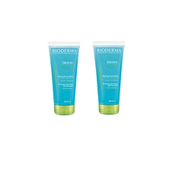 Bioderma Sebium Purifying Foaming Gel - Очищающий гель мусс, без помпы, 2х200 мл фото Фото Bioderma Sebium Purifying Foaming Gel - Очищающий гель мусс, без помпы, 2х200 мл