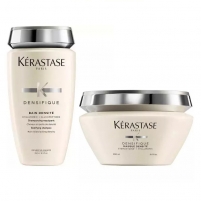 Фото Kerastase Densifique - Комплект: Шампунь - Ванна для уплотнения волос + Маска для восстановления волос, 250 мл + 200 мл