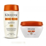 Фото Kerastase Nutritive - Комплект: Шампунь - Ванна САТИН 2 + Маска для сухих и чувствительных волос, 250 мл + 200 мл