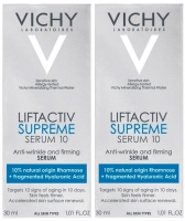 

Vichy - Комплект: Лифтактив Супрем Сыворотка 10, 2 шт. по 30 мл, 1 шт