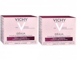Фото Vichy - Комплект: Идеалия Дневной крем-уход для нормальной и комбинированной кожи, 2 шт. по 50 мл, 1 шт