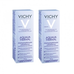 Фото Vichy - Комплект: Аквалия Термаль Пробуждающий бальзам для контура глаз, 2 шт. по 15 мл, 1 шт