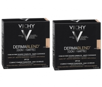 

Vichy - Комплект: Дермабленд Пудра Тон 35, SPF 25, 2 шт. по 9,5 г, 1 шт