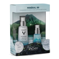 

Vichy Набор Mineral 89: Гель-сыворотка 50 мл + укрепляющий уход для кожи вокруг глаз 15 мл