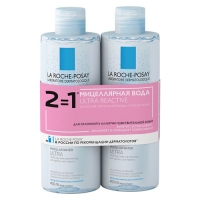La Roche Posay Мицеллярная вода для чувствительной, склонной к аллергии кожи Ultra, 400 мл х 2 шт.