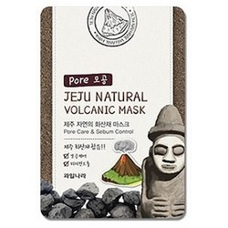 Фото Welcos Jeju Natural Volcanic Mask Pore Care & Sebum Control - Маска для лица очищающая поры, 20 мл