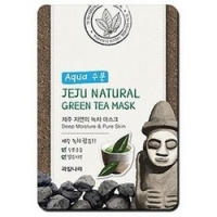 

Welcos Jeju Nature's Green Tea Mask - Маска для лица успокаивающая, 20 мл