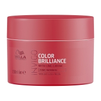 Wella Invigo Brilliance Line - Крем-маска для окрашенных нормальных и тонких волос 150 мл