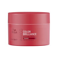 Wella Invigo Brilliance Line - Крем-маска для окрашенных жестких волос 150 мл kezy маска ультрафиолет для окрашенных волос 300 мл