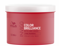 Wella Professionals Invigo Color Brilliance Line - Маска-уход для защиты цвета окрашенных тонких и нормальных волос, 500 мл brelil numero colour protection маска для окрашенных и мелированных волос 1000 мл