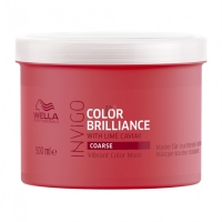 Wella Invigo Brilliance Line - Маска для окрашенных жестких волос 500 мл brelil numero colour protection маска для окрашенных и мелированных волос 1000 мл