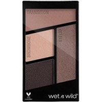 Wet-n-Wild Color Icon Eyeshadow Quad Silent Treatment - Палетка теней для век, 4 оттенка, тон E337, 4,5 г