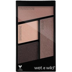 Фото Wet-n-Wild Color Icon Eyeshadow Quad Silent Treatment - Палетка теней для век, 4 оттенка, тон E337, 4,5 г