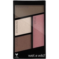 Wet-n-Wild Color Icon Eyeshadow Quad Sweet as Candy - Палетка теней для век, 4 оттенка, тон E359, 4,5 г