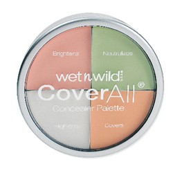 Фото Wet-n-Wild Coverall Concealer Palette - Набор корректоров для лица, E61462